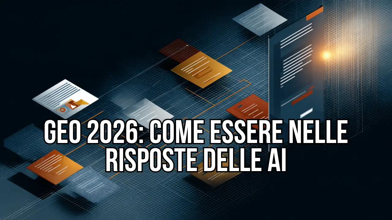 GEO a settembre 2026: essere nella risposta delle AI
